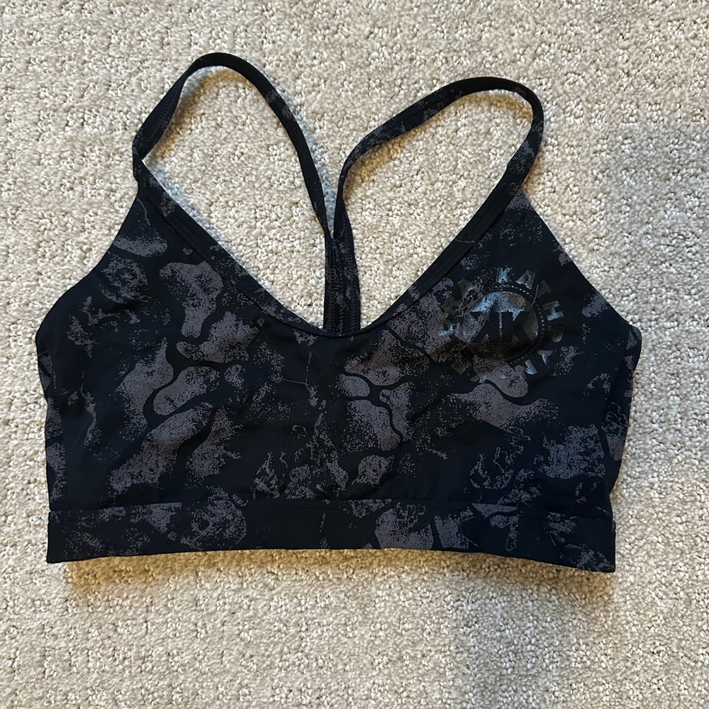 Gymshark x KK Fit Camo Y Back Sports Bra